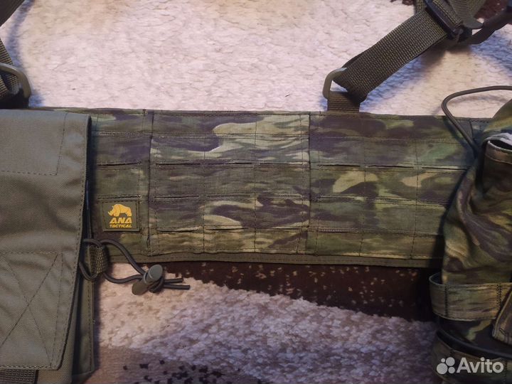 Боевой тактический пояс Ana tactical в сборе