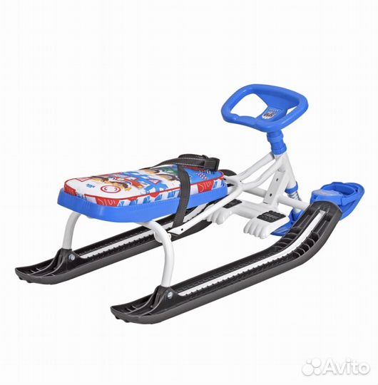 Снегокат Nika Тимка спорт 4-1 (с машинками)