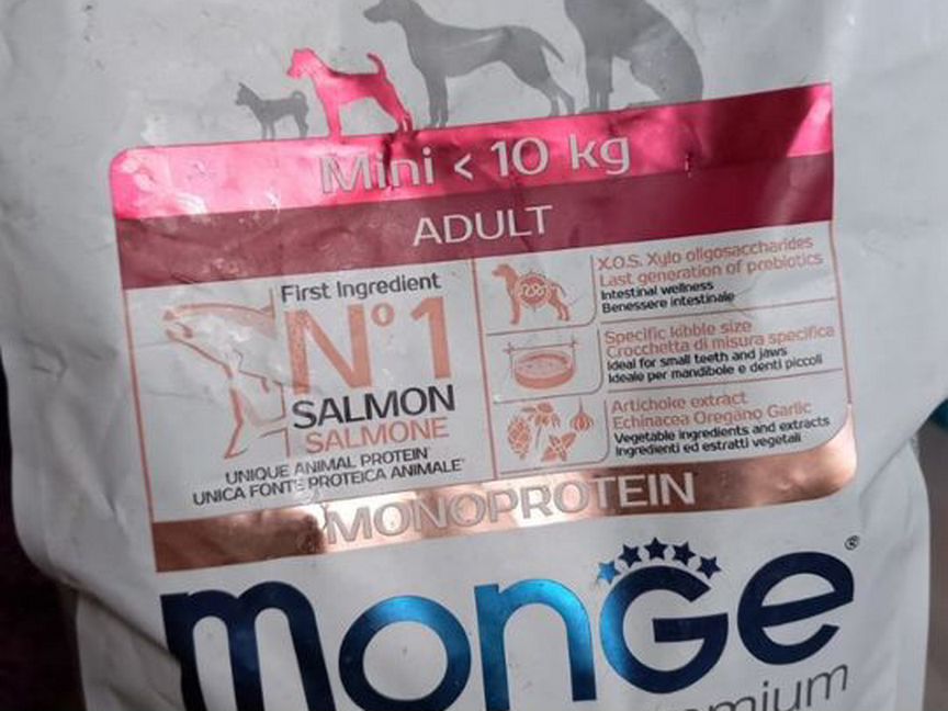 Корм monge monoprotein