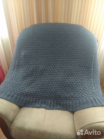 Плед детский вязаный ручная работа