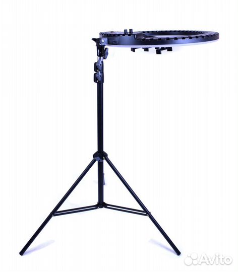 Кольцевая лампа 54см со штативом