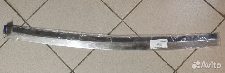 Накладка на задний бампер Лада Приора