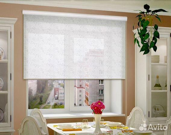 Рулонные шторы на проем grande BOX с коробом