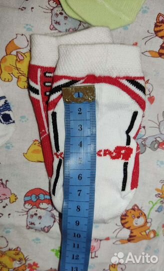 Носочки и антицарапки для новорожденных новые