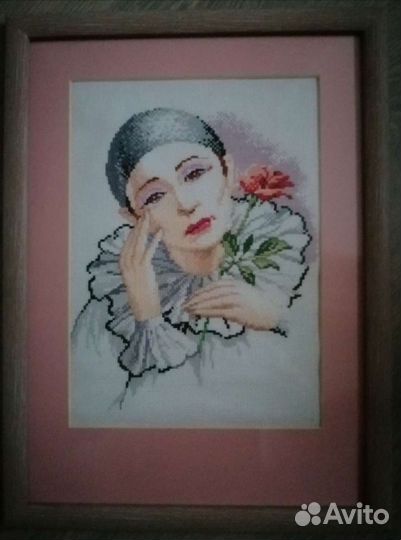 Картина вышитая крестом