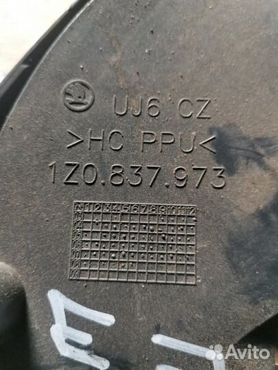 Пластик салона Skoda Octavia A5 BSE 2008