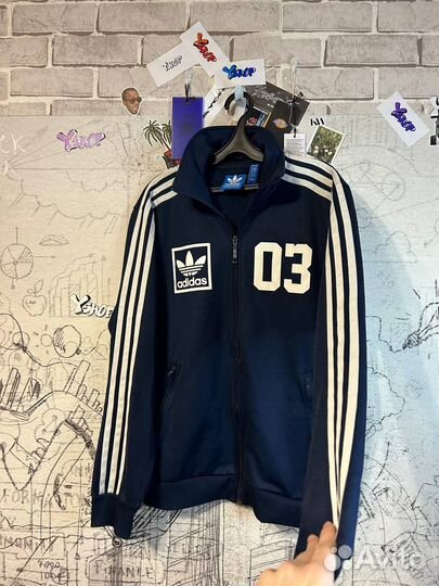 Винтажная олимпийка adidas