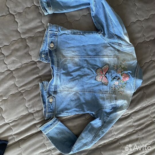 Джинсовая куртка детская