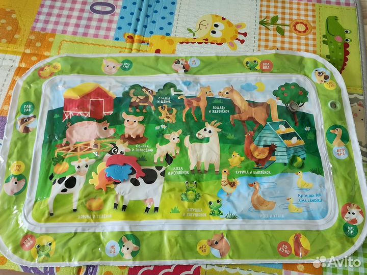 Водный развивающий коврик акваковрик