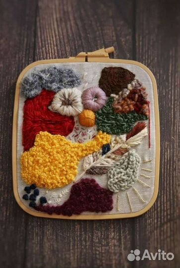 Уроки современной вышивки. Нитотерапия