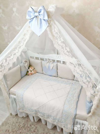 Бортики в кроватку