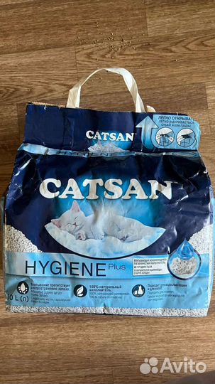 Наполнитель для кошачьего туалета Catsan
