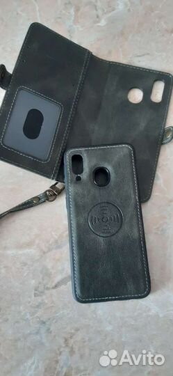 Samsung a40 чехол кошелёк