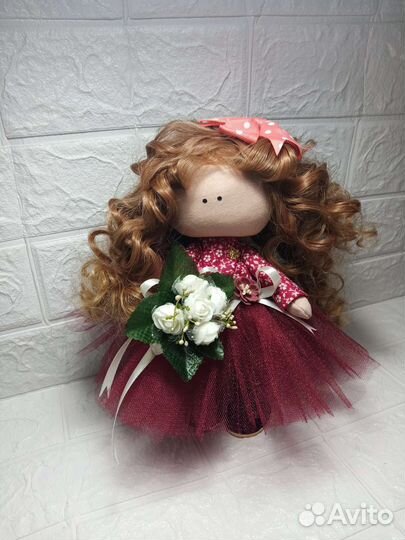 Интерьерная кукла ручной работы