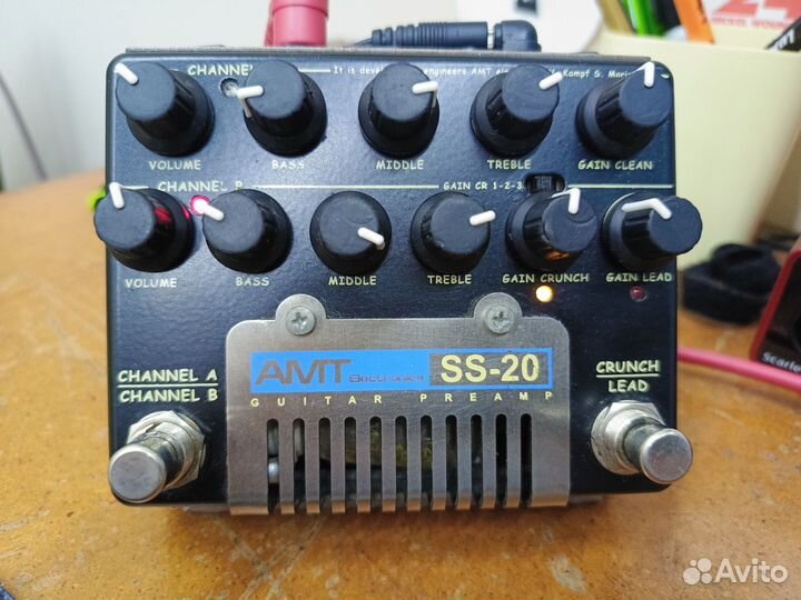 AMT SS-20 гитарный ламповый преамп