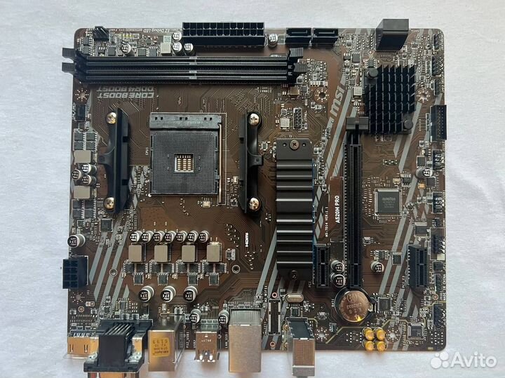 Материнская плата AM4 MSI A520M PRO