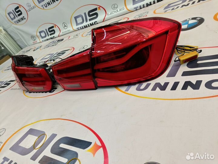 Стоп сигналы BMW 3-Series (F30) 2011-2019г RED