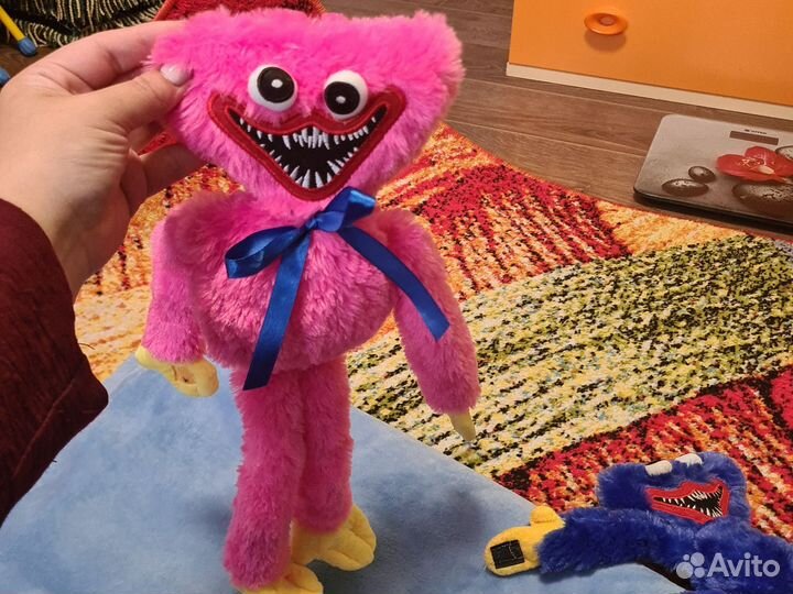 Мягкие игрушки хаги ваги киси миси и сумочка