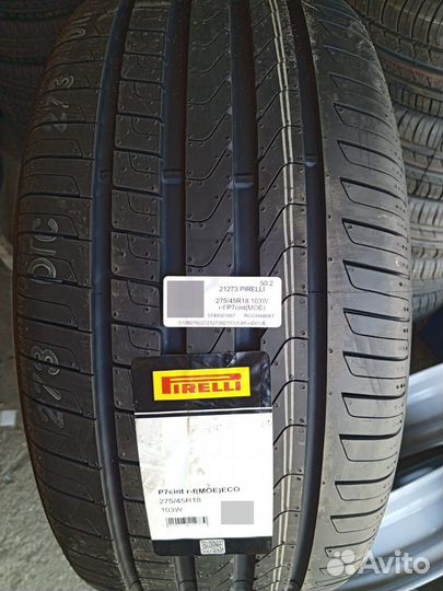 Pirelli Cinturato P7 255/45 R18 и 275/45 R18 99W