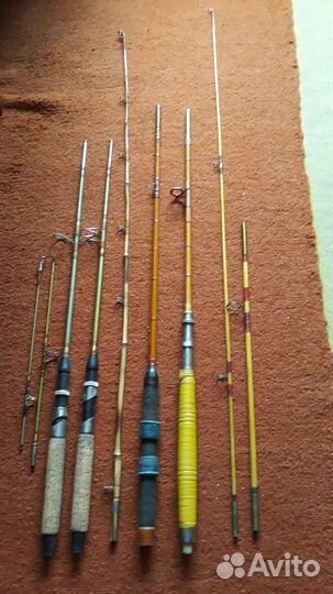 Бамбуковые удочки СССР