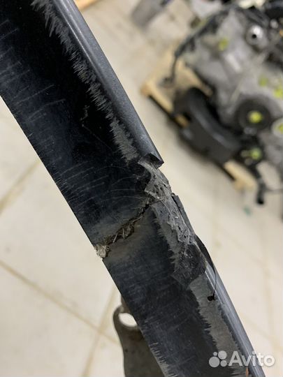 Губа переднего бампера Subaru Impreza WRX STI GD