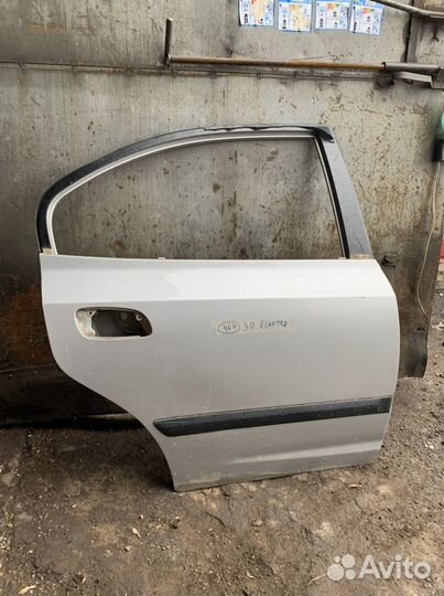 Дверь задняя правая hyundai elantra