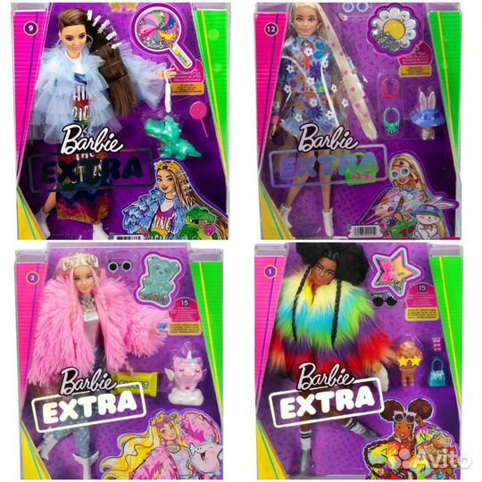 Barbie Extra. Барби Экстра. Разные. Новые