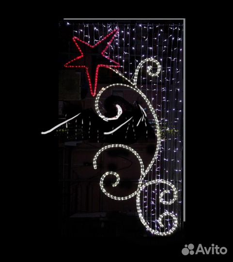 Светодиодный консоли 4 (дюралайт,гирлянда)