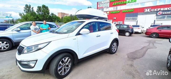 Универсальный бокс на крышу автомобиля