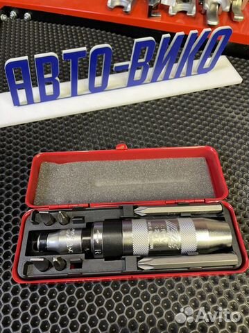 Отвертка ударная с набором бит JTC 3207