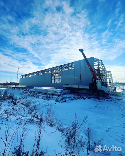 Строительство складов ангаров, под ключ