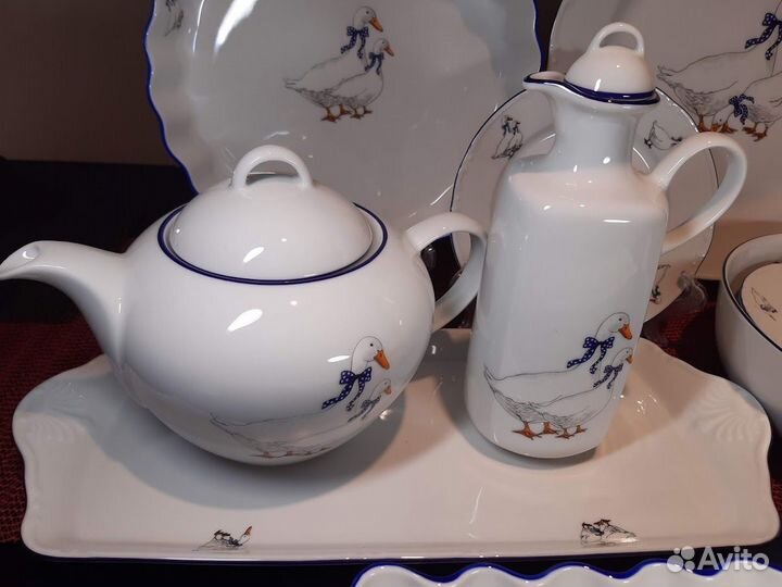 Посуда дизайна Гуси бренда Thun 1794 Чехия