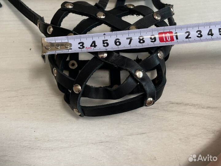 Намордник кожаный
