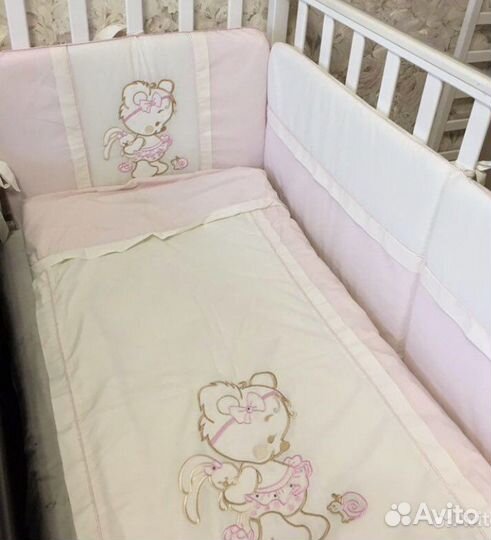 Бортики в детскую кроватку