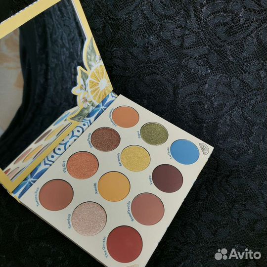 Новая палетка теней ColourPop Linoncello оригинал