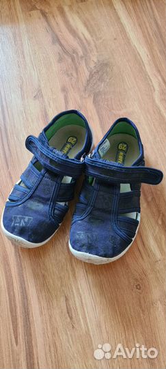 Тряпичные сандали в отличном состоянии