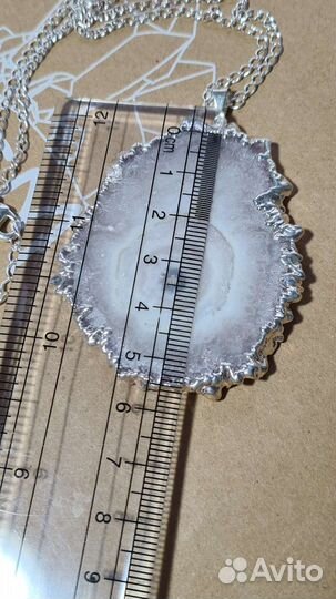 Украшение на шею (кулон Сталактит на цепочке)