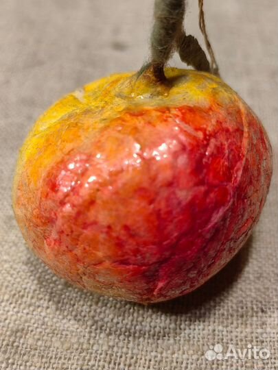 Старинная ёлочная груша игруша