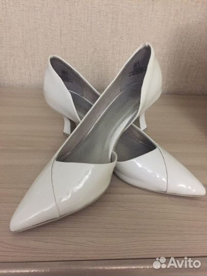 Туфли белые свадебные