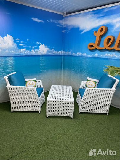 Комплект мебели из искусственного ротанга