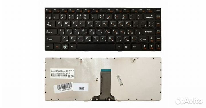 Клавиатура для ноутбука Lenovo B470 G470 G475 V470