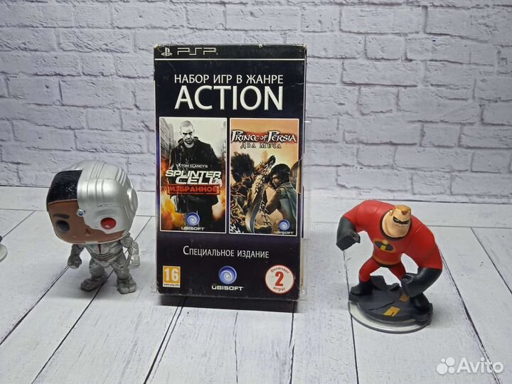 Splinter cell/prince Persia два меча - Игры PSP