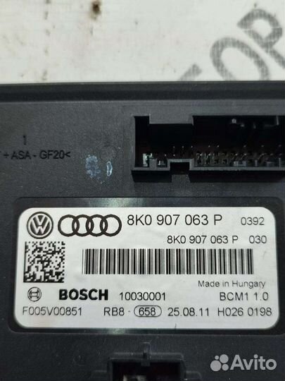 Блок комфорта Audi A4 B8