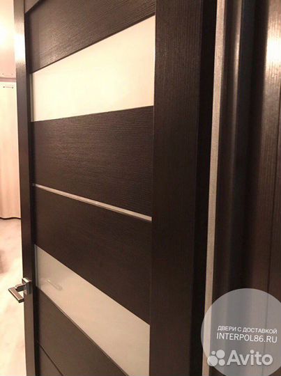 Дверь межкомнатная Паралель венге