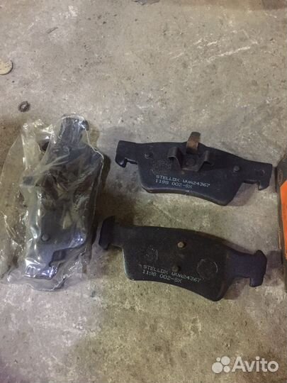 Задние колодки touareg 2,5 дизель