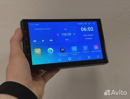Магнитола Android 2din универсальная