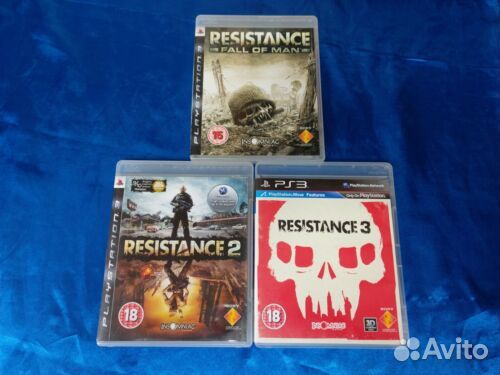 Игра на ps 3 Resistance Trilogy