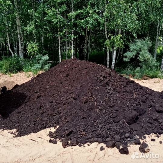 Конский навоз, чернозем, плодородная земля