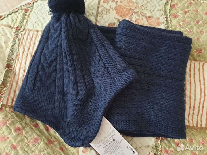 Детский комплект Norveg шерсть мериноса новый