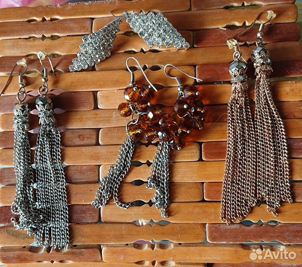 Бижутерия. Серьги